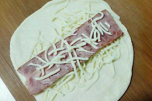 芝士火腿面包的做法图解5
