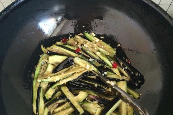 〖 鱼香茄条 〗的做法图解6