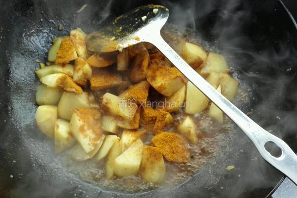 咖喱土豆鸡丁的做法图解5