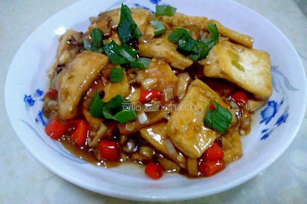 家常煎豆腐的做法图解9