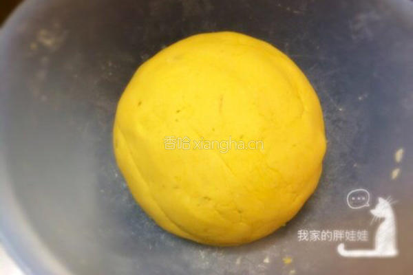 南瓜芝麻饼的做法图解5