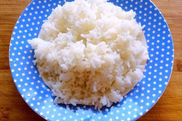 什锦虾仁炒饭的做法图解4