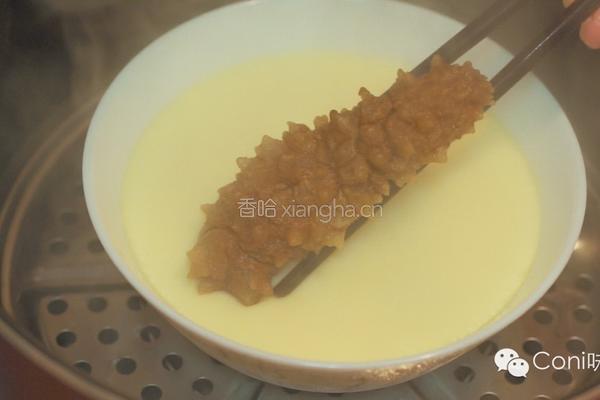 海参蒸蛋的做法图解5