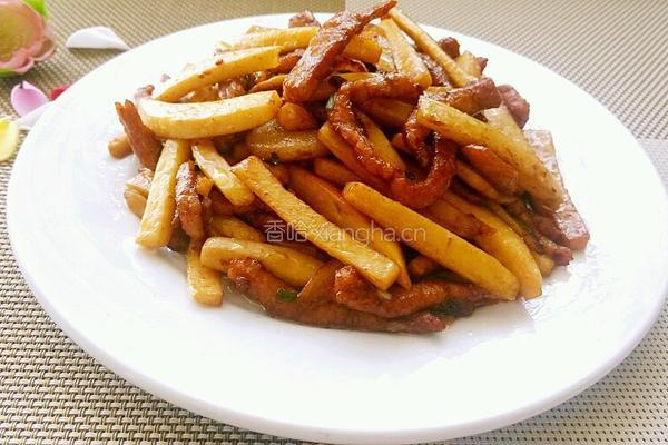杏鲍菇炒肉丝的做法图解10
