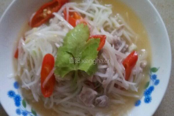 白萝卜肉丝的做法图解10