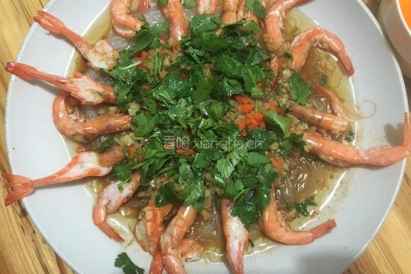 蒜蓉粉丝蒸虾