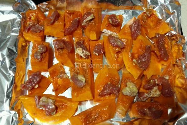 烤南瓜黑椒牛肉的做法图解5