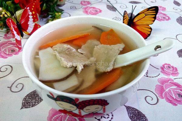 杏鲍菇瘦肉汤的做法图解9