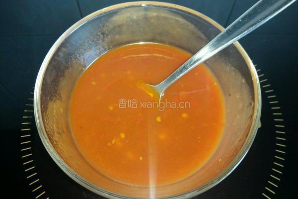 茄汁辣炒年糕的做法图解4