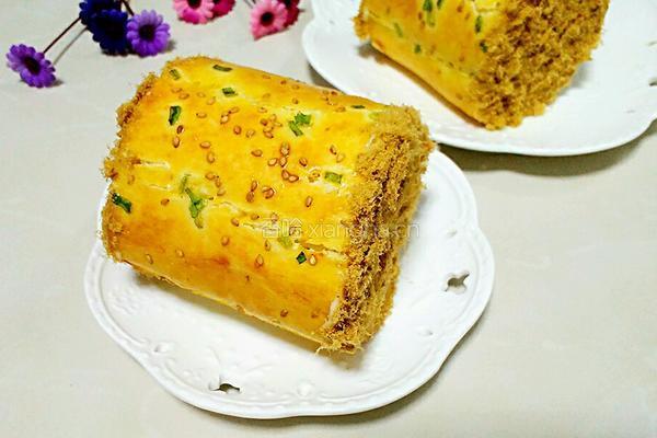 肉松面包卷的做法图解15