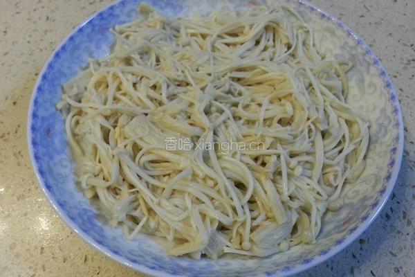 牛肉金针菇的做法图解3