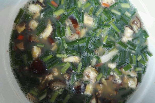 香菇肉末蒸蛋的做法图解3
