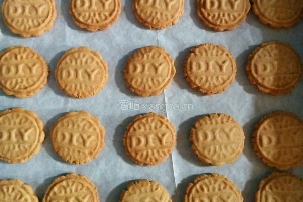 全麦消化饼干的做法图解9