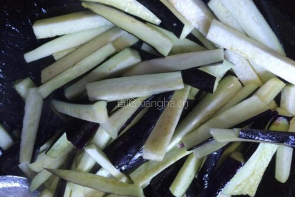酱香茄子的做法图解4