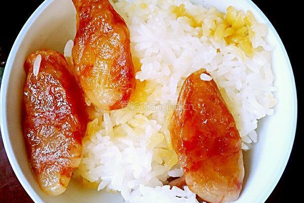 广式腊肠饭的做法图解5