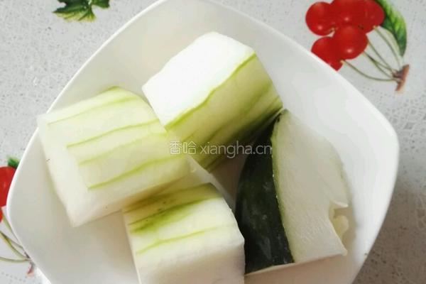 红烧冬瓜的做法图解1