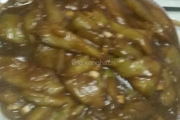 家常烧茄子的做法图解4