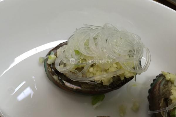 粉丝蒸鲍鱼的做法图解8