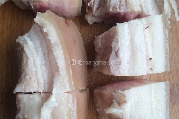 梅菜扣肉的做法图解3