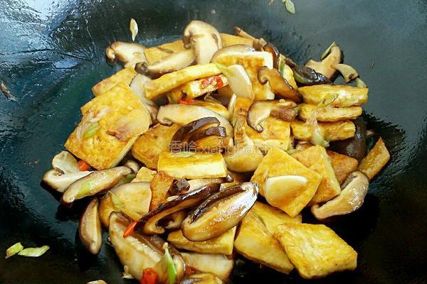 香菇烧豆腐的做法图解8