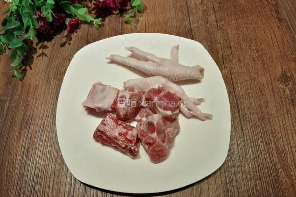 虫草花元贝汤的做法图解2