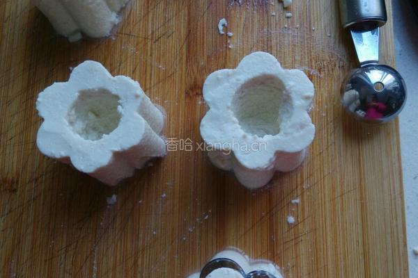 蒸豆腐酿肉的做法图解11