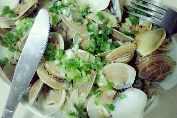 蒜蓉粉丝金针菇蛤蜊的做法图解9