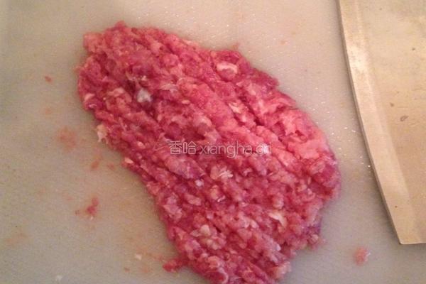 肉末豆腐的做法图解2