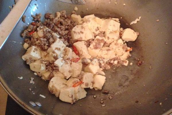 肉末豆腐的做法图解7