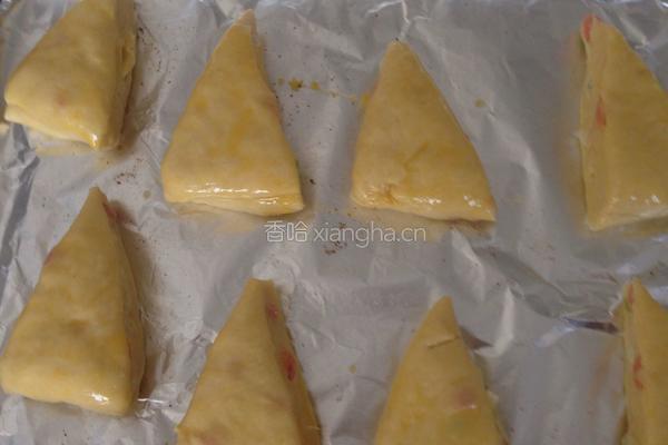 香葱火腿咸味司康的做法图解8