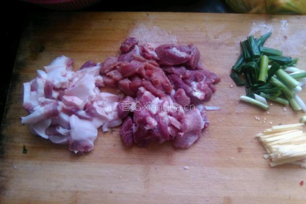 黄豆芽烧肉的做法图解2