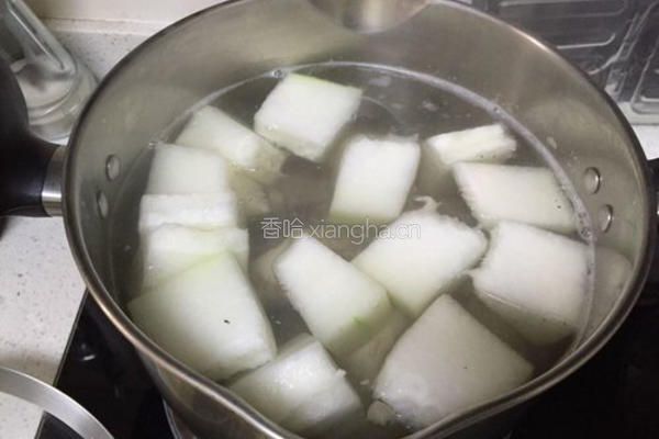 冬瓜蛤蜊汤的做法图解3