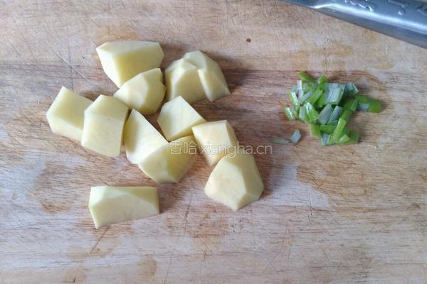 雪里蕻炖豆腐的做法图解3