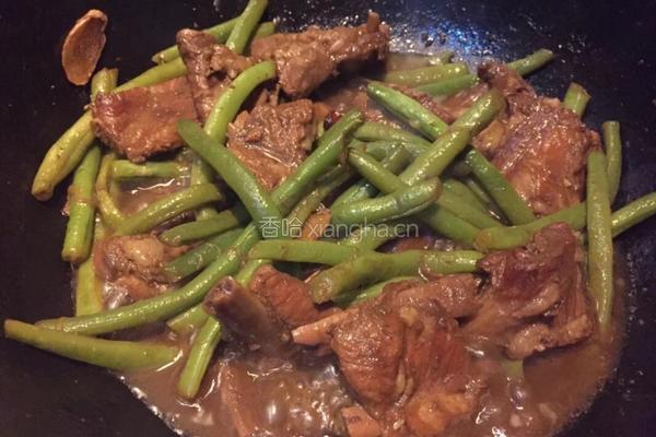 排骨炖豆角的做法图解6