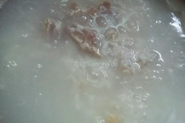 干贝瘦肉粥的做法图解4