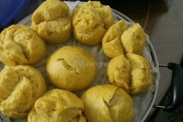 南瓜饅头的做法图解8
