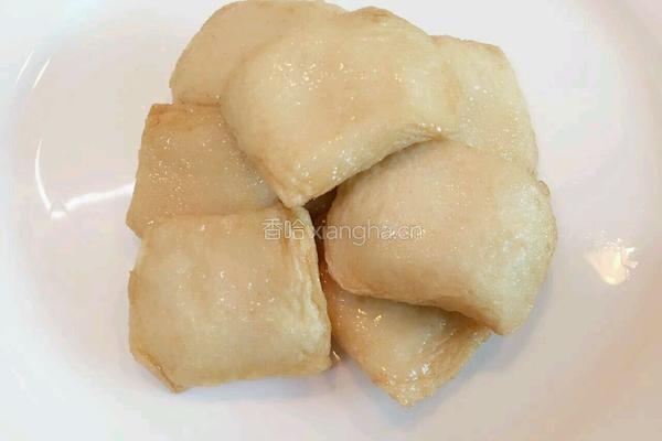 鸡蛋香煎鱼豆腐的做法图解1