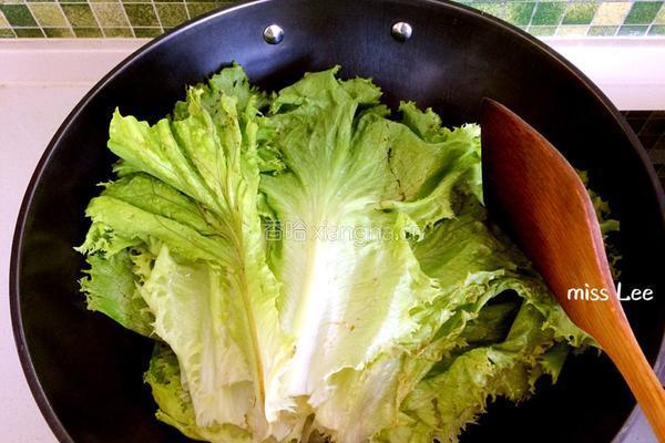 蚝油生菜的做法图解4
