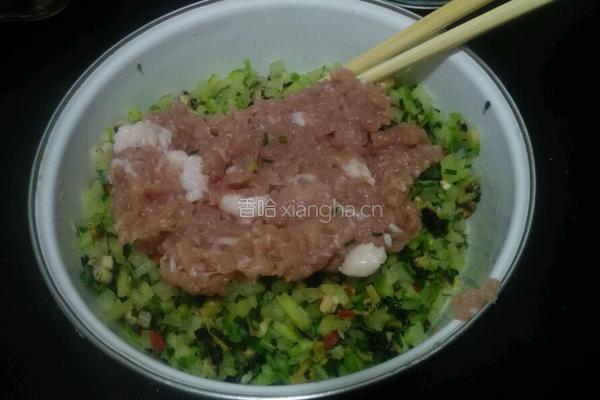 猪肉馅饼的做法图解4