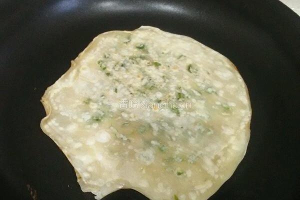 烙葱饼的做法图解8