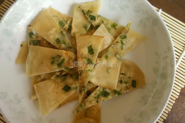 烙葱饼的做法图解12