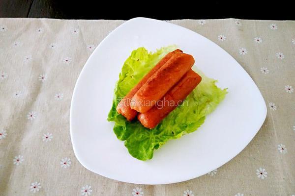 叉烧火腿早餐