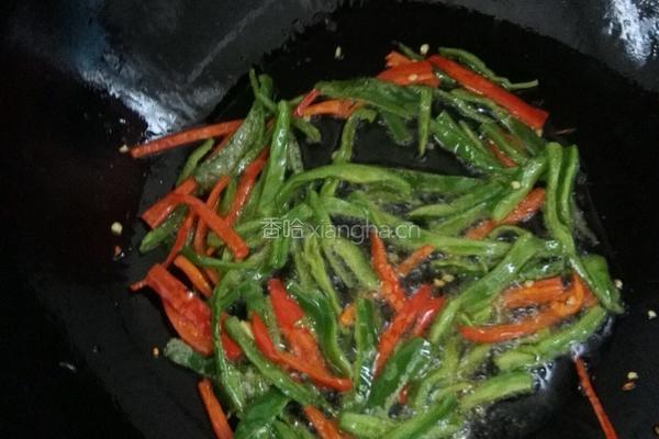 双椒花甲的做法图解4