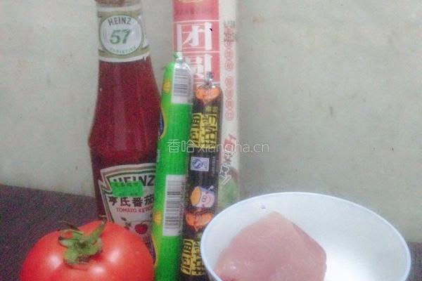 番茄意面(挂面)的做法图解1