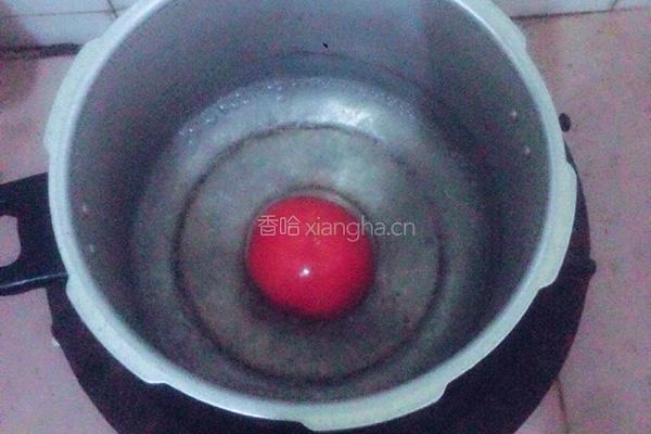 番茄意面(挂面)的做法图解2