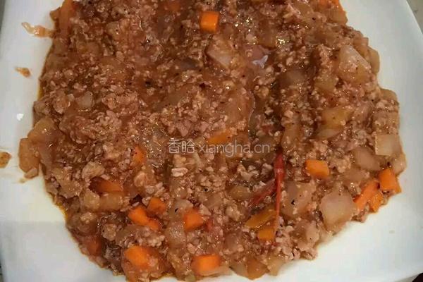 番茄肉沫意大利面的做法图解5