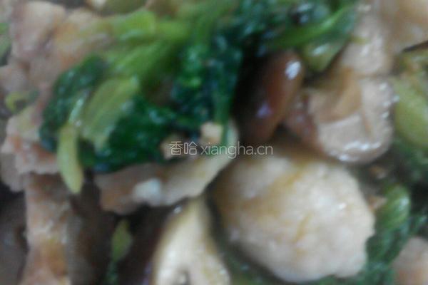 香菇油菜