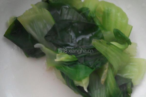 香菇油菜的做法图解2
