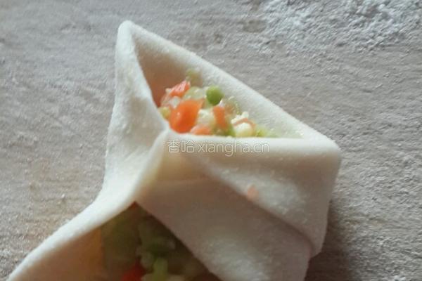 蝴蝶水饺的做法图解3