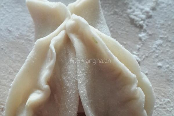 蝴蝶水饺的做法图解8